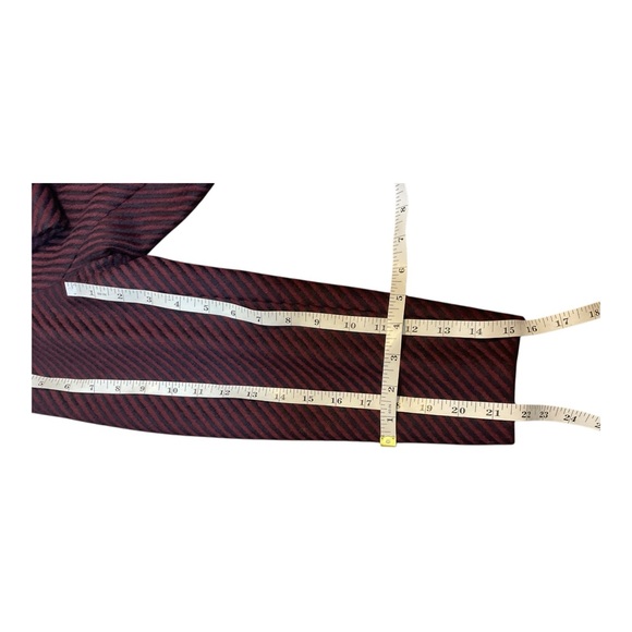 Lucien Barriere Women’s Vintage Burgundy Hounds  Wool Blazer Jacket Size 36 - Picture 15 of 16